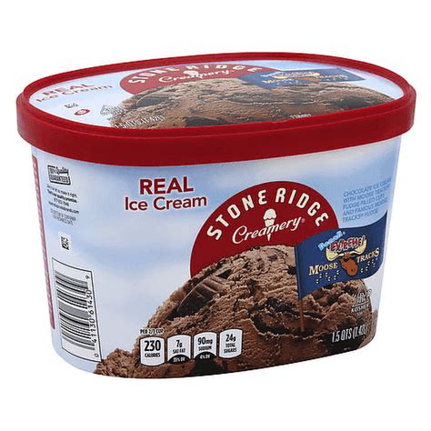 Stoneridge Creamery Ice Cream Real Denali Extreme Moose Tracks 1 5 Qt Ice Cream Square