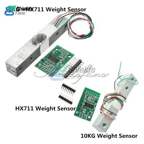 10kg Scale Load Cell Weight Weighing Sensor Hx711 Weighing Sensors Ad Module Ebay