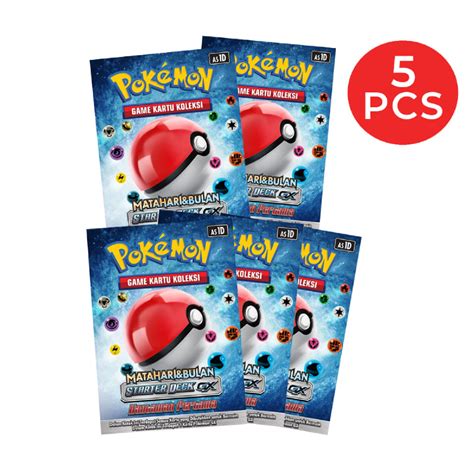 Pokemon Trading Card Game Bundling Pcs Starter Deck Hantaman