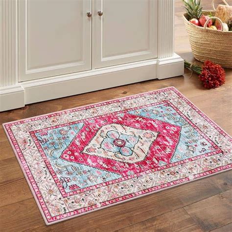 Amazon Lahome Boho Kitchen Rug X Rug Washable Area Rugs Small