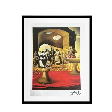 Salvador Dali Print Slave Market With The Apparition Of The Invisible