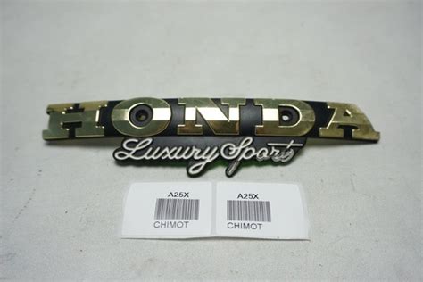 Jual Emblem Logo Tangki Tengki Kanan R Honda Glpro Glmax Gl Pro Max