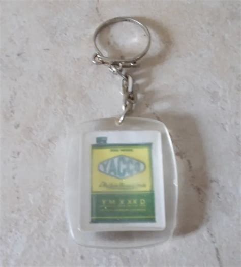 Ancien Porte Clefs Cl S Vintage Huile Yacco Garage Petroliana S Eur