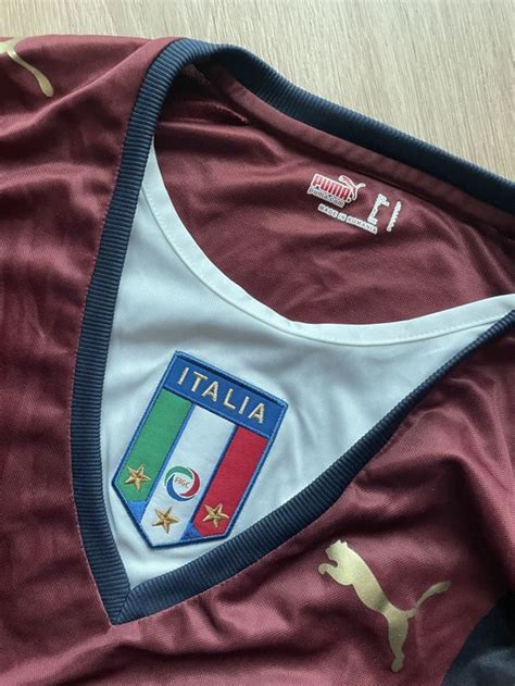 Original Puma Fussball Torwart Trikot Langarm Italien 2006 Kaufen