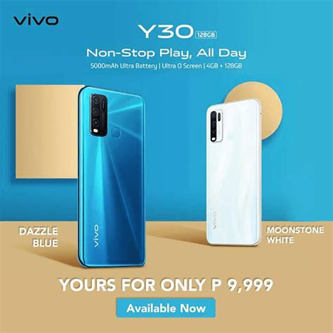 Vivo Y30 With 5 000mAh Battery Is Said To Be A Great Work And Play