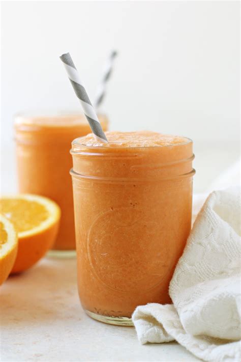 Cold Busting Orange Carrot Smoothie Cook Nourish Bliss