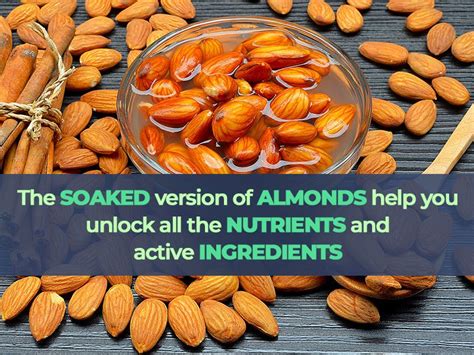 SOAKED ALMONDS Soaked Almonds Nutrient Food