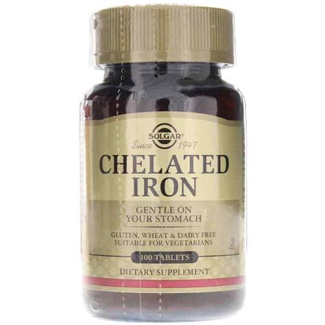 Chelated Iron Solgar