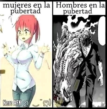 Mujeres Y Hombres En La Pubertad Meme By Kizux2 Memedroid