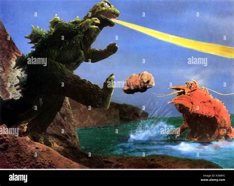 GODZILLA VS THE SEA MONSTER TOHO GODZILLA fights EBIRAH Date: 1968 ...