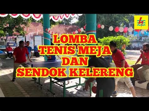 Hut Ri Ke Lomba Sendok Kelereng Dan Tenis Meja Ulp Tuban Up