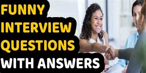 Funny Interview Questions A Compilation Of Hilarious Interview