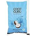 Cocoguru Cold Pressed Coconut Oil Pouch Litre Amazon In Grocery