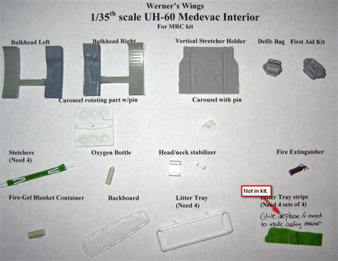 UH-60 Medevac Interior | IPMS/USA Reviews