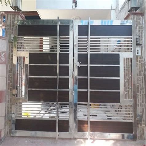 Modern Factory Stainless Steel Hinged Indoor Gate For Home 6 5 Feet