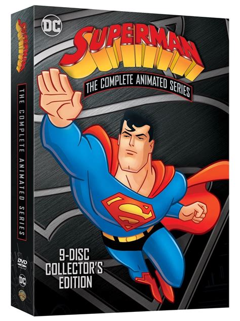 Superman The Complete Animated Series DVD Box Set Free Shipping