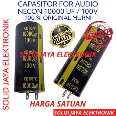 Jual Elco Capasitor Uf V Mikro Micro V Elko Original