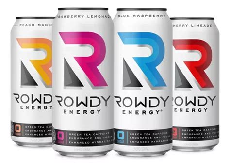 Rowdy Energy Bebida Paquete Variado De Sabores Onzas Mercadolibre