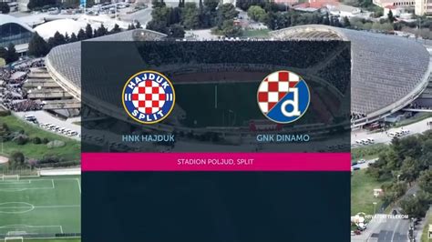 Hnk Hajduk Split Vs Gnk Dinamo Zagreb Hnl Super Sport 4k Youtube