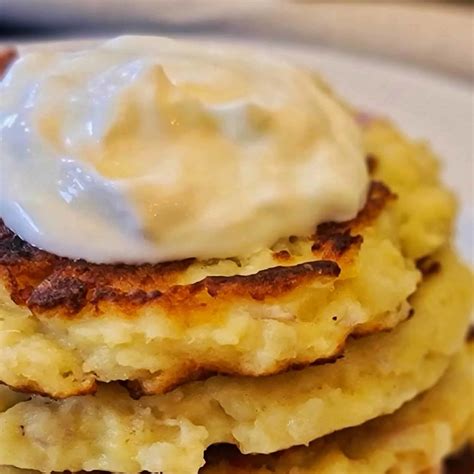 Easy Leftover Mashed Potato Cakes Recipe Amy Ever After