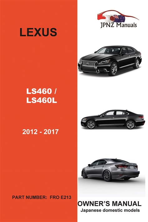 Lexus Ls Ls L Owner S User Manual In English Part