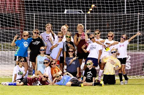 Aggie Soccer Camp Team Camp