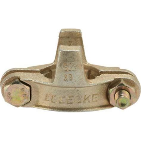 Усиленный с замком зажимной болтовой рукавный хомут, чугун Ludecke ...