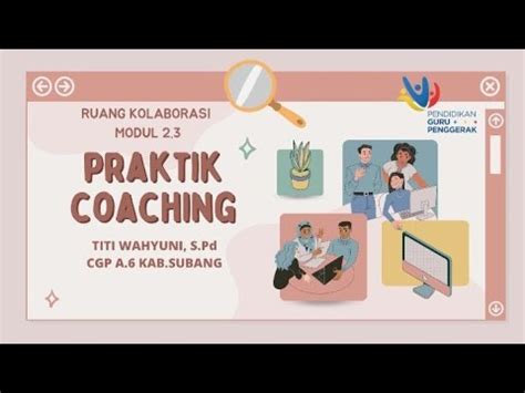 Ruang Kolaborasi Modul Praktik Coaching Youtube