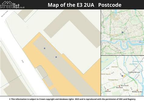 Complete Postcode Guide To E3 2ua In London House Prices Council Tax