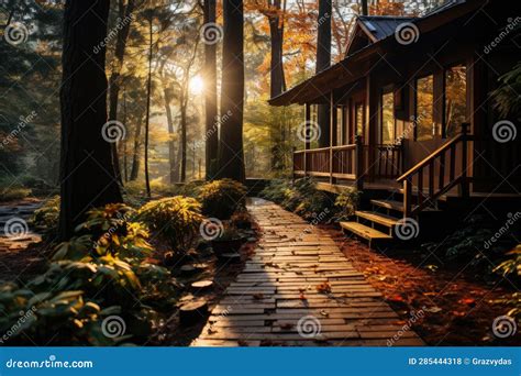 Wooden Walkway Above The Turquoise Ocean Water Leading To Villas At