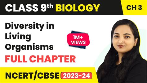 Diversity In Living Organisms Full Chapter Class Biology Cbse Class