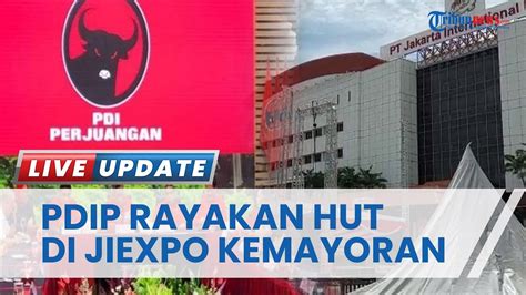 Jelang Ulang Tahun Ke 50 PDIP Di JiExpo Kemayoran Petugas Gabungan