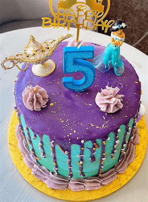 Princess Jasmine Birthday Cake Ideas Images Pictures