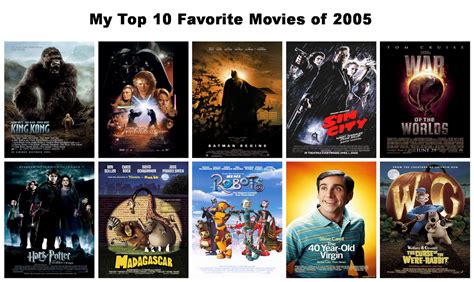 My Top 10 Favorite Movies Of 2005 By Xxphilipshow547xx On Deviantart