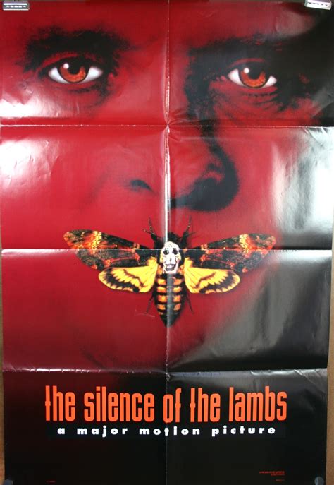 Silence Of The Lambs Rare Teaser Poster Original Vintage Movie Posters