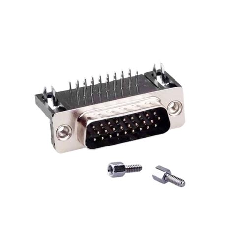 Right Angel High Density D-sub 26 Pin Male Connector Db26 Dip Type ...