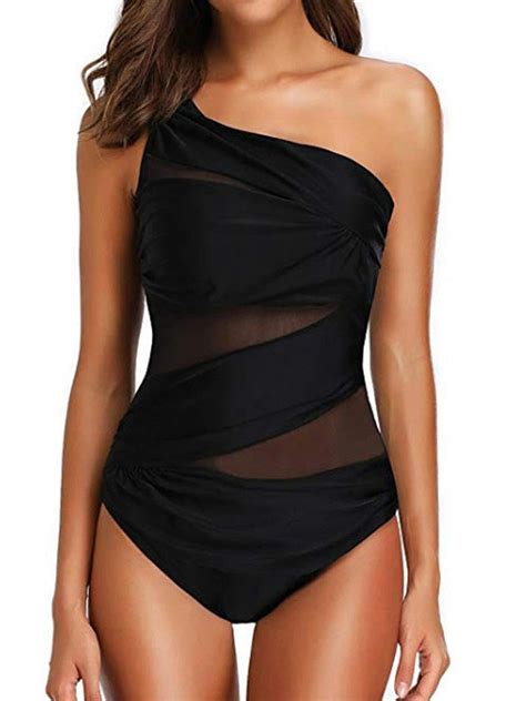 NEW Women One Piece Monokini Bikini Push Up Swimsuit Bathing Suit Swimwear Walmart