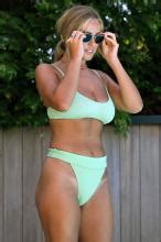 SWIMWEAR Chloe Meadows In Bikini On The Set Of TOWIE In Chelmsford 29 July 2020 MQ Phun