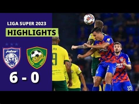 Jdt Vs Kedah Liga Super Full Highlights Jdt Vs Kedah