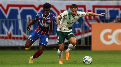 Confira os melhores momentos de Bahia 1 x 0 Palmeiras pelo Brasileirão