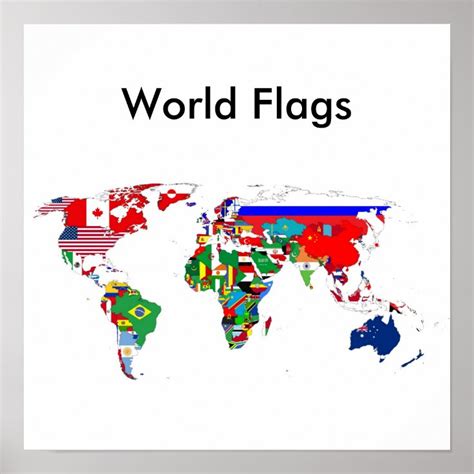 World Flags Poster | Zazzle