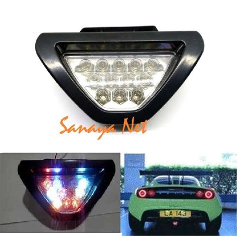 Jual Lampu Stop Tambahan Model F Segitiga Warna Strobo Di Seller