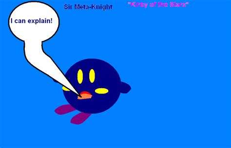 Sir Meta-Knight without mask by Kirbyiscute123 on DeviantArt