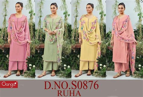 Buy Premium Cotton Salwar Suits Summer Collection Ganga Fashions Ruha