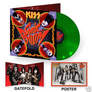 Popsike Kiss Sonic Boom Limited Edition Green Vinyl Lp