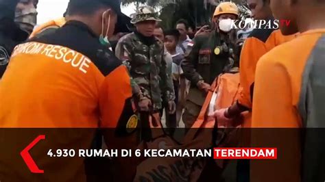 Dahsyatnya Banjir Bandang Terjang Luwu Utara Video Dailymotion