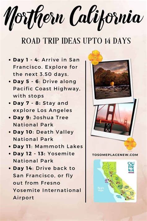 California road trip itinerary – Artofit