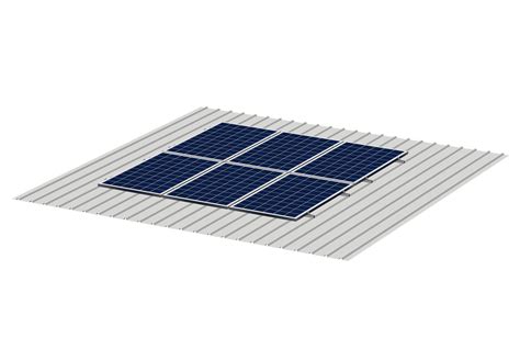 Pv Ezrack Solarroof Dt Rail Penetrative Roof Mounting System Clenergy