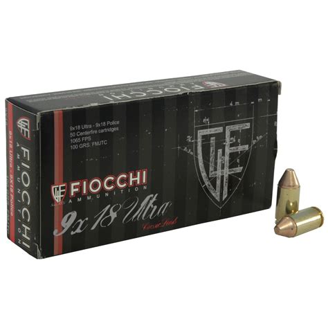 Fiocchi Ammo X Ultra Police Gr Fmjtc Box Budget Shooter Supply