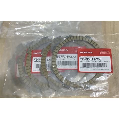 TMX SUPREMO XR125 XR150 CLUTCH LINING ORIGINAL HONDA Shopee Philippines